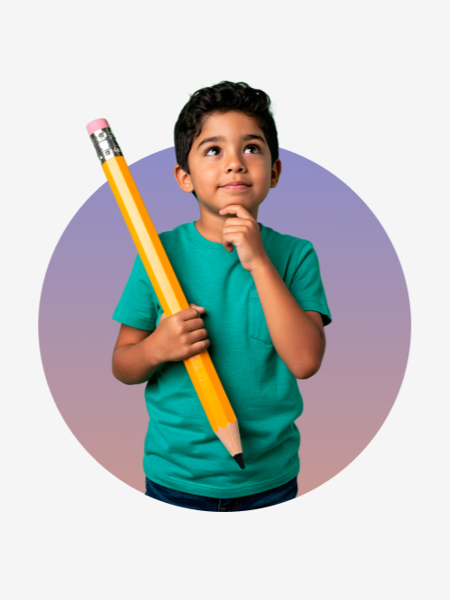 Child thinking